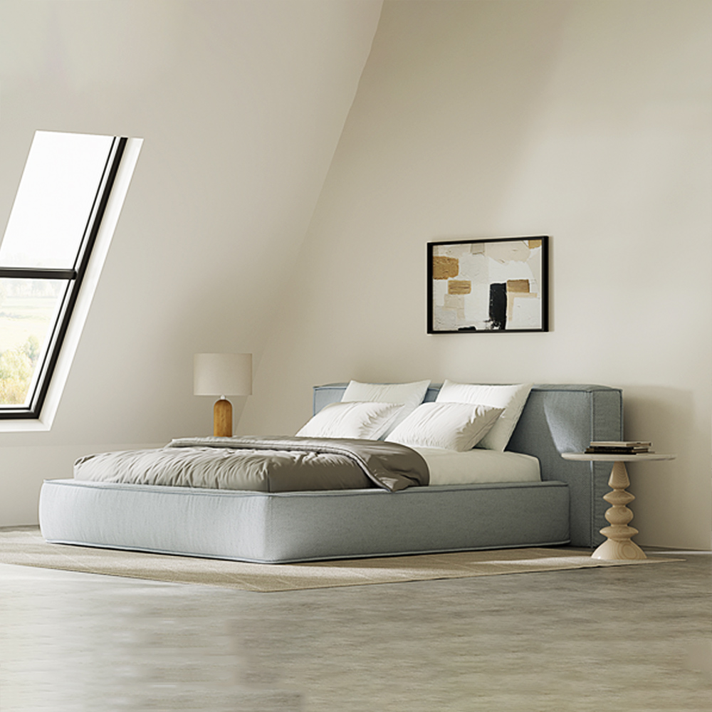 Modern minimalistisch kingsize bedframe 