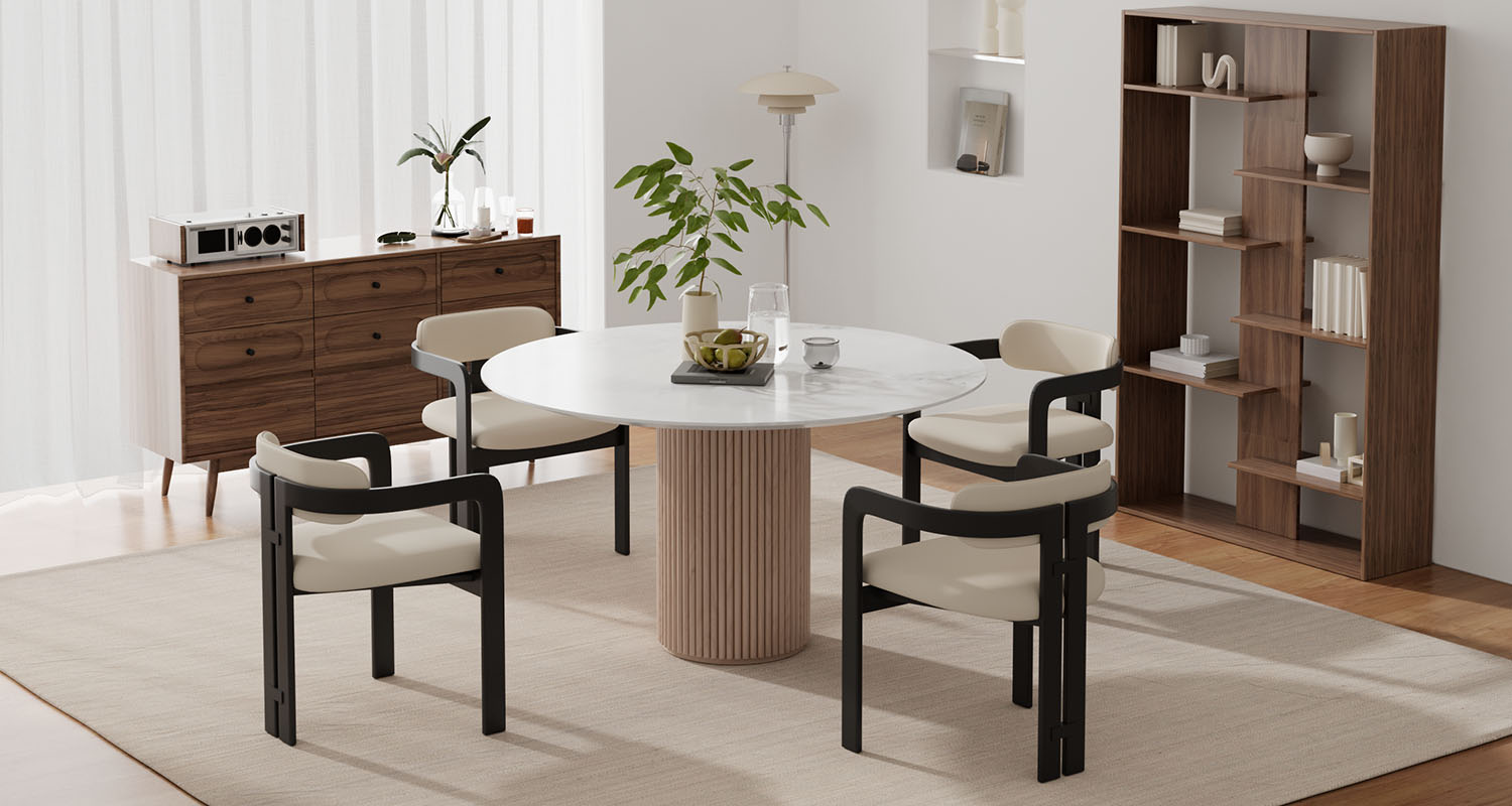 eettafel set