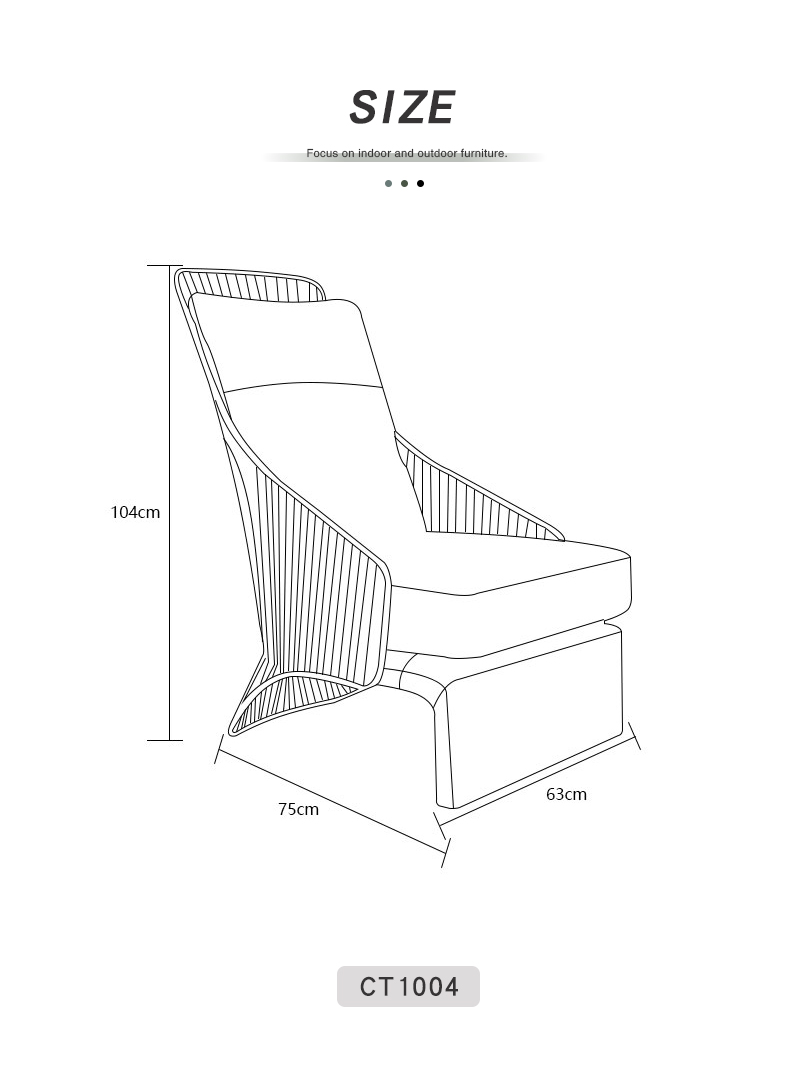 Fauteuil Lounge stoel