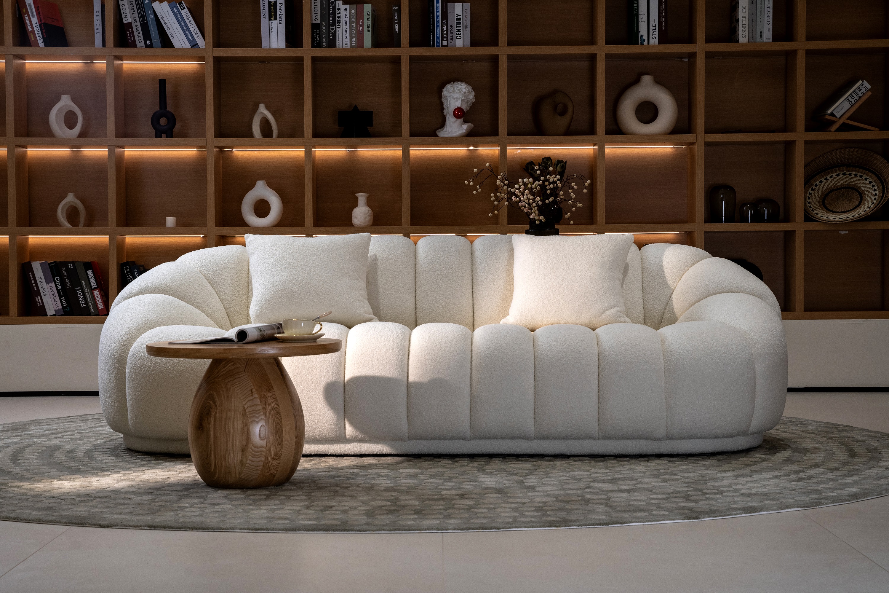 Pompoen Design Driezitsbank