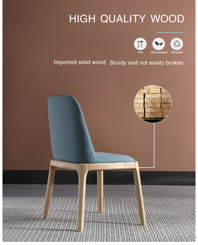 Scandinavisch modern design eetkamerlicht houten eetkamerstoel