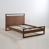 Houten Queen Kingsize bedframe met hoofdeinde